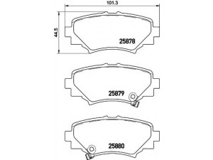 HELLA PAGID 8DB 355 021-411 stabdžių trinkelių rinkinys, diskinis stabdys 
 Techninės priežiūros dalys -> Papildomas remontas
B4Y02648ZA, B4Y02648ZB