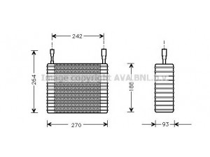 AVA QUALITY COOLING FDV025 garintuvas, oro kondicionierius 
 Oro kondicionavimas -> Garintuvas
E60Z19860A, E90Z19860A, E60Z19860A