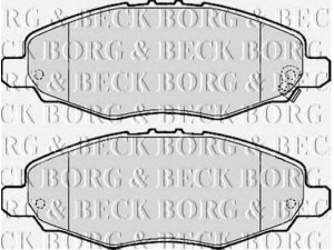 BORG & BECK BBP2113 stabdžių trinkelių rinkinys, diskinis stabdys 
 Techninės priežiūros dalys -> Papildomas remontas
04465-YZZDU, 044650K040, 044650K100