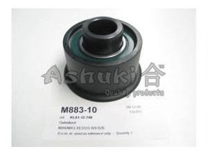 ASHUKI M883-10 kreipiantysis skriemulys, paskirstymo diržas 
 Diržinė pavara -> Paskirstymo diržas/komplektas -> Laisvasis/kreipiamasis skriemulys
45-03-316/ASHIKA, 57009/RUVILLE