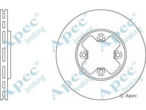 APEC braking DSK745 stabdžių diskas 
 Dviratė transporto priemonės -> Stabdžių sistema -> Stabdžių diskai / priedai
40206P6500, 40206P6502, 40206P6510