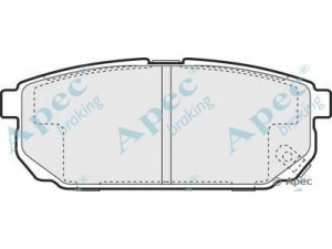 APEC braking PAD1331 stabdžių trinkelių rinkinys, diskinis stabdys 
 Techninės priežiūros dalys -> Papildomas remontas
3ED00583021, 3ED00583021, 3ED00583021
