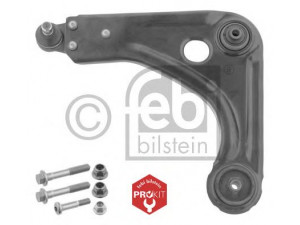 FEBI BILSTEIN 33103 vikšro valdymo svirtis 
 Ašies montavimas/vairavimo mechanizmas/ratai -> Valdymo svirtis/pasukamosios svirties sujungimas -> Vairo trauklės (valdymo svirtis, išilginis balansyras, diago
1 111 413, 1 111 413 S1