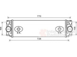 VAN WEZEL 30004582 tarpinis suslėgto oro aušintuvas, kompresorius 
 Variklis -> Oro tiekimas -> Įkrovos agregatas (turbo/superįkrova) -> Tarpinis suslėgto oro aušintuvas
906-501-0201, 9065010201, A9065010201