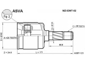 ASVA MZ-IDMT-02 jungčių komplektas, kardaninis velenas 
 Ratų pavara -> Sujungimai/komplektas
G560-22-620, G560-22-620, G564-22-620