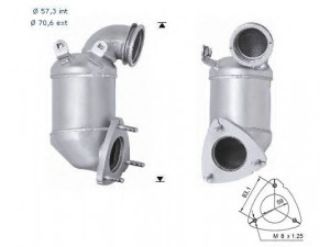MAGNAFLOW 60003D katalizatoriaus keitiklis 
 Išmetimo sistema -> Katalizatoriaus keitiklis
55183774, 55191650, 55183774, 55191650