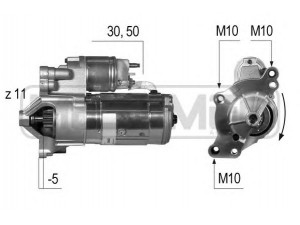 ERA 220533 starteris 
 Elektros įranga -> Starterio sistema -> Starteris
1810A111, 5802 AT, 5802 AW, 5802 CA