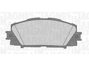 MAGNETI MARELLI 363916060628 stabdžių trinkelių rinkinys, diskinis stabdys 
 Techninės priežiūros dalys -> Papildomas remontas
0446552200