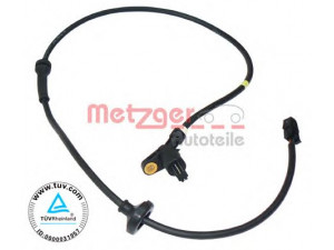 METZGER 0900115 jutiklis, rato greitis 
 Elektros įranga -> Jutikliai
3A0 927 807