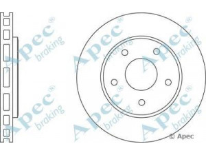 APEC braking DSK2686 stabdžių diskas 
 Dviratė transporto priemonės -> Stabdžių sistema -> Stabdžių diskai / priedai
04721995AA