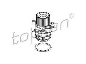 TOPRAN 110 034 vandens siurblys 
 Aušinimo sistema -> Vandens siurblys/tarpiklis -> Vandens siurblys
038 121 011H, 038 121 011H, 038 121 011H