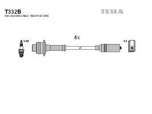 TESLA T332B uždegimo laido komplektas 
 Kibirkšties / kaitinamasis uždegimas -> Uždegimo laidai/jungtys
3707210-E07