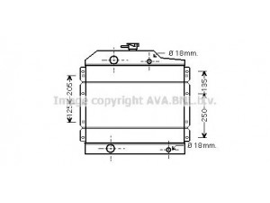 AVA QUALITY COOLING RE2035 radiatorius, variklio aušinimas
7700047575