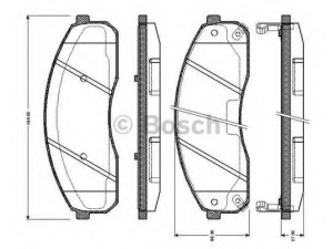 BOSCH 0 986 TB2 394 stabdžių trinkelių rinkinys, diskinis stabdys 
 Techninės priežiūros dalys -> Papildomas remontas
0K56A 3323Z, OK56A 33237