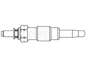 DÜRER DG10700 kaitinimo žvakė 
 Kibirkšties / kaitinamasis uždegimas -> Kaitinimo kaištis
001 159 00 01, 001 159 17 01, 001 159 36 01