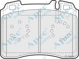 APEC braking PAD756 stabdžių trinkelių rinkinys, diskinis stabdys 
 Techninės priežiūros dalys -> Papildomas remontas
0024201520, 0024201920, 0024203720