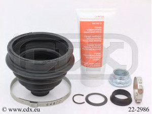 CDX 22-2986 gofruotoji membrana, kardaninis velenas 
 Ratų pavara -> Gofruotoji membrana