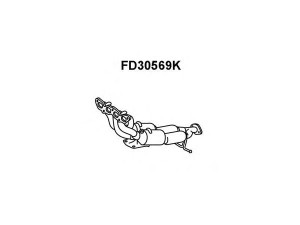 VENEPORTE FD30569K kolektoriaus katalizatorius 
 Išmetimo sistema -> Kolektorius
1319161, 1326272, 1338425, 1343880