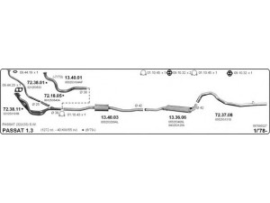IMASAF 587000227 išmetimo sistema 
 Išmetimo sistema -> Išmetimo sistema, visa