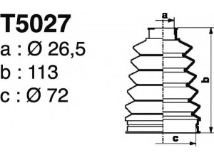 DEPA T5027 gofruotoji membrana, kardaninis velenas
1683600268