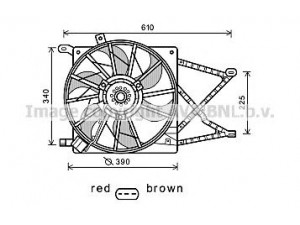 AVA QUALITY COOLING OL7544 ventiliatorius, radiatoriaus 
 Aušinimo sistema -> Oro aušinimas
1314538, 90570735