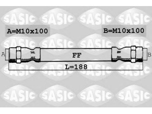 SASIC 6604002 stabdžių žarnelė 
 Stabdžių sistema -> Stabdžių žarnelės
7700416273