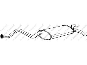 BOSAL 281-335 galinis duslintuvas 
 Išmetimo sistema -> Duslintuvas
77.00.769.595, 77.00.769.596, 77.00.796.589