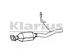 KLARIUS 311596 katalizatoriaus keitiklis 
 Išmetimo sistema -> Katalizatoriaus keitiklis
46753558, 46753558, 46753558