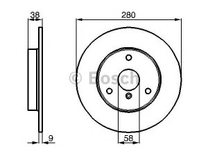 BOSCH 0 986 478 479 stabdžių diskas 
 Stabdžių sistema -> Diskinis stabdys -> Stabdžių diskas
000 4341 V001, 000 4341 V002, Q0004341V001