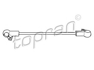 TOPRAN 103 077 selektoriaus / pavaros svirtis 
 Transmisija -> Neautomatinė pavarų dėžė -> Transmisijos valdymas
1H0 711 574, 1H0 711 574