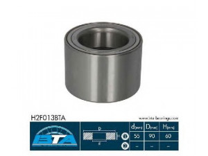 BTA H2F013BTA rato guolio komplektas 
 Ašies montavimas/vairavimo mechanizmas/ratai -> Rato stebulė/montavimas -> Rato guolis
7180066