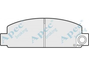 APEC braking PAD346 stabdžių trinkelių rinkinys, diskinis stabdys 
 Techninės priežiūros dalys -> Papildomas remontas
124349230, 124349230A, 859549280