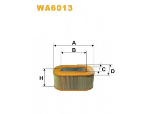 WIX FILTERS WA6013 oro filtras 
 Techninės priežiūros dalys -> Techninės priežiūros intervalai
6030940204, 6030940204