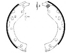 PAGID H9745 stabdžių trinkelių komplektas 
 Techninės priežiūros dalys -> Papildomas remontas
0449542050, 0449542080