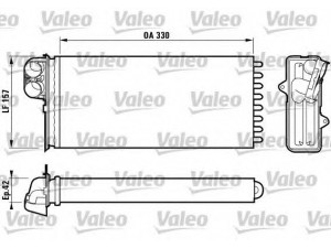 VALEO 812170 šilumokaitis, salono šildymas 
 Šildymas / vėdinimas -> Šilumokaitis
4501165, 7701205584, 9161465