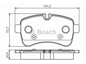 BOSCH 0 986 495 120 stabdžių trinkelių rinkinys, diskinis stabdys 
 Techninės priežiūros dalys -> Papildomas remontas
42555917
