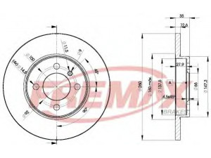 FREMAX BD-4747 stabdžių diskas 
 Stabdžių sistema -> Diskinis stabdys -> Stabdžių diskas
3411 1 154 747, 3411 6 752 434