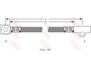 TRW PHD229 stabdžių žarnelė 
 Stabdžių sistema -> Stabdžių žarnelės
90236355, 562344, 90236355, 90236355