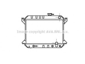 AVA QUALITY COOLING HD2035 radiatorius, variklio aušinimas 
 Aušinimo sistema -> Radiatorius/alyvos aušintuvas -> Radiatorius/dalys
19010PC1901