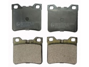 DENCKERMANN B110914 stabdžių trinkelių rinkinys, diskinis stabdys 
 Techninės priežiūros dalys -> Papildomas remontas
425081, 425130, 425208, 425266