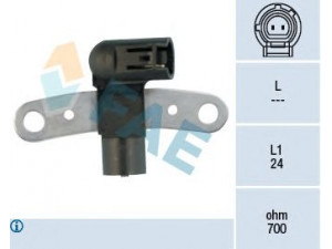 FAE 79031 RPM jutiklis, variklio valdymas 
 Variklis -> Variklio elektra
23731-BN700, 23750-00QAD, 77 00 100 566