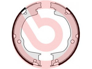 BREMBO S 10 515 stabdžių trinkelių komplektas, stovėjimo stabdis 
 Stabdžių sistema -> Rankinis stabdys
4804768, 4804801, 96625871, 96626083