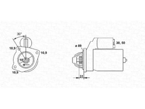 MAGNETI MARELLI 943252284010 starteris 
 Elektros įranga -> Starterio sistema -> Starteris
51262017095, 51262017119, 51262017153