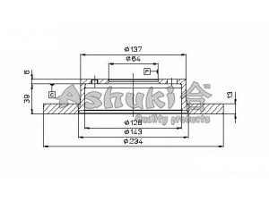 ASHUKI C650-23 stabdžių diskas 
 Stabdžių sistema -> Diskinis stabdys -> Stabdžių diskas
0 986 478 636/BOSCH, 08.5243.30/BREMBO