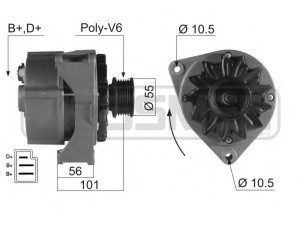 MESSMER 210032 kintamosios srovės generatorius 
 Elektros įranga -> Kint. sr. generatorius/dalys -> Kintamosios srovės generatorius
006 154 87 02, 006 154 89 02, 007 154 33 02