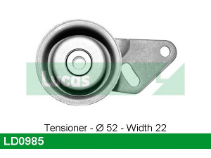 LUCAS ENGINE DRIVE LD0985 įtempiklio skriemulys, paskirstymo diržas
13070-AA000, 13070-AA001, 13070-AA002