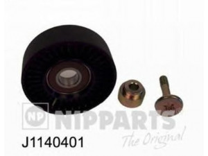 NIPPARTS J1140401 kreipiantysis skriemulys, V formos rumbuotas diržas 
 Diržinė pavara -> V formos rumbuotas diržas/komplektas -> Laisvasis/kreipiamasis skriemulys
66120-03070
