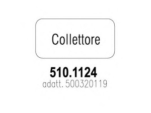 ASSO 510.1124 išleidimo kolektorius
500320119