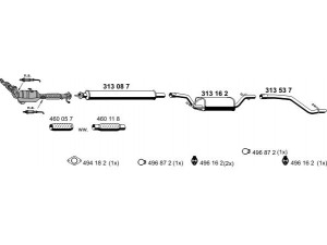 ERNST 031422 išmetimo sistema 
 Išmetimo sistema -> Išmetimo sistema, visa
