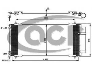 ACR 300679 kondensatorius, oro kondicionierius 
 Oro kondicionavimas -> Kondensatorius
6455EA, 6455EY, 6455GZ, 96527757